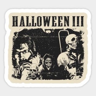 Halloween III // movie retro Sticker